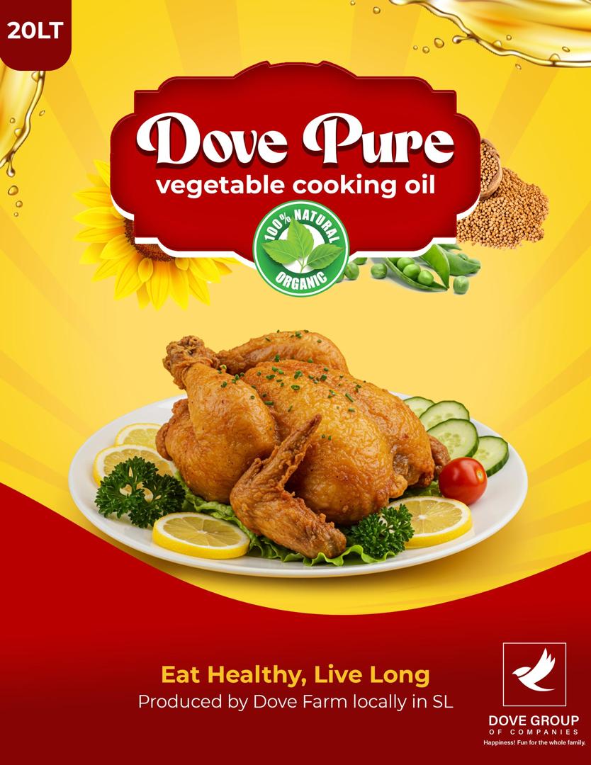 Dove Pure Vegetable Cooking Oil